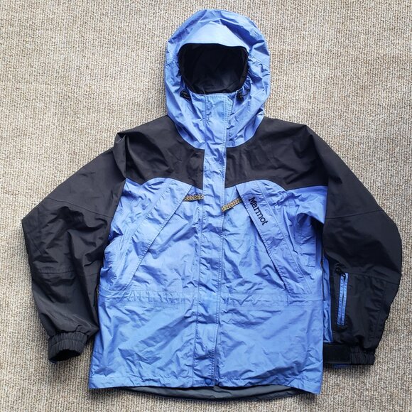 SOLD 💖 Marmot Women's GORE TEX Snow Ski Jacket  Large Blue - Picture 2 of 14